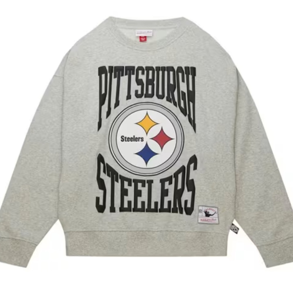 Mitchell & Ness Women's Gray Sweatshirt